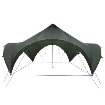 Party-Zelt Armeegrün 500 x 500 x 352 cm Polyester und Stahl
