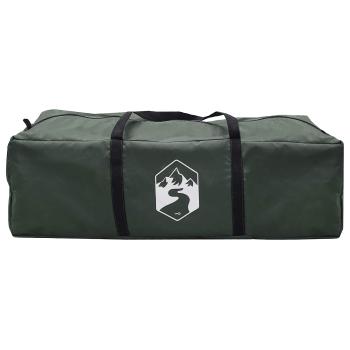 Party-Zelt Armeegrün 500 x 500 x 352 cm Polyester und Stahl