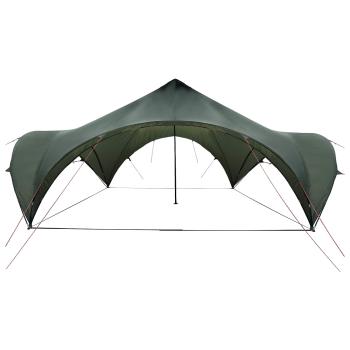 Party-Zelt Armeegrün 600 x 600 x 400 cm Polyester und Stahl