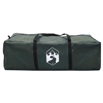 Party-Zelt 400 x 400 x 320 cm Armeegrün Polyester und Stahl