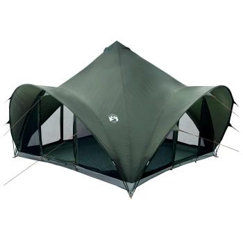 Tipi Zelt 6,0 Personen Armeegrün Polyester und Stahl