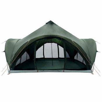Tipi Zelt 6,0 Personen Armeegrün Polyester und Stahl