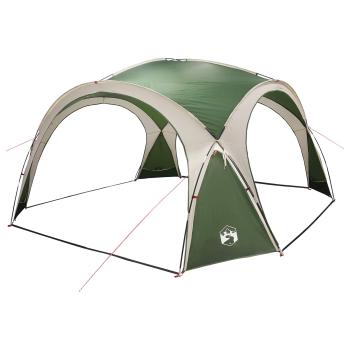 Seitenzelt Grün 643 x 408 x 260 cm Polyester und Stahl