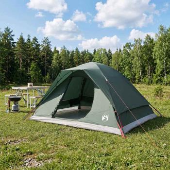 ARDEBO.de - Sofort Zelt Armeegrün 305 x 215 x 140 cm Polyester und Stahl