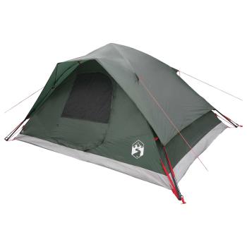 Sofort Zelt Armeegrün 305 x 215 x 140 cm Polyester und Stahl