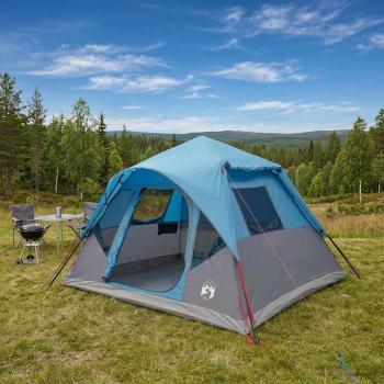 ARDEBO.de - Sofort Zelt Blau 305 x 275 x 190 cm Polyester und Stahl