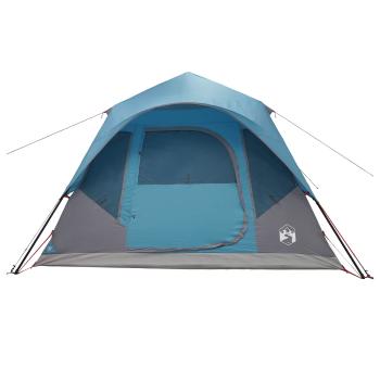 Sofort Zelt Blau 305 x 275 x 190 cm Polyester und Stahl