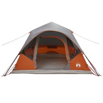 Sofort Zelt Grau und Orange 305 x 275 x 190 cm