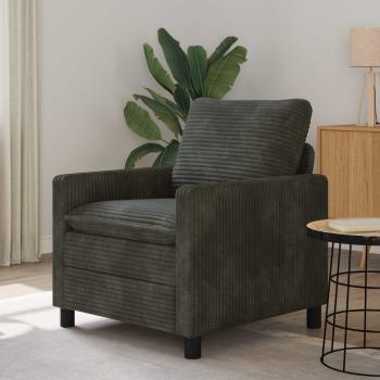 ARDEBO.de - Sofa Anthrazit 76 x 81 x 87,5 cm Polyester