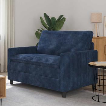 ARDEBO.de - Sofa Marineblau 126 x 81 x 87,5 cm Polyester