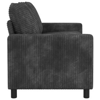 Sofa Dunkelgrau 156 x 81 x 87,5 cm Polyester