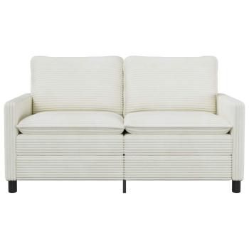 Sofa Creme 156 x 81 x 87,5 cm Polyester