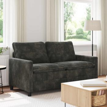 ARDEBO.de - Sofa Anthrazit 156 x 81 x 87,5 cm Polyester