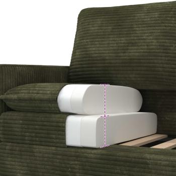Sofa Grün 156 x 81 x 87,5 cm Polyester