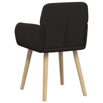 Esszimmerstühle 2 Stk. Bouclé Schwarz 59 x 57 x 85 cm