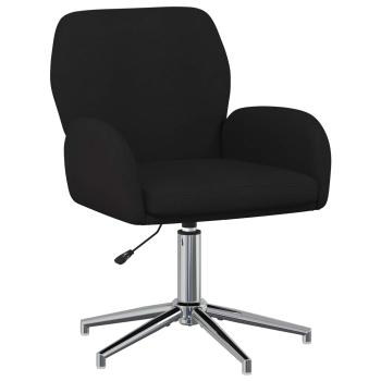 Drehstuhl 54 x 58 x 90 cm Schwarz Stoff