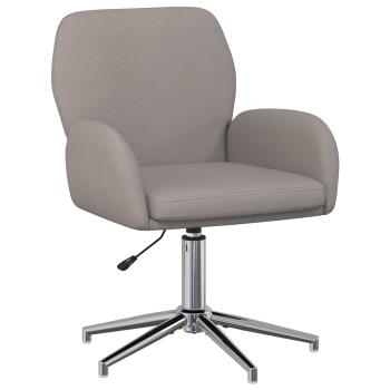 Drehstuhl 54 x 58 x 90 cm Taupe Stoff