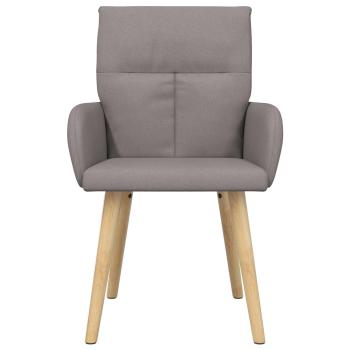 Esszimmerstühle 2 Stk. Stoff Taupe 60 x 56 x 96 cm