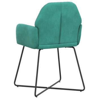 Esszimmerstühle 2 Stk. Samt Türkis 55 x 50 x 84 cm