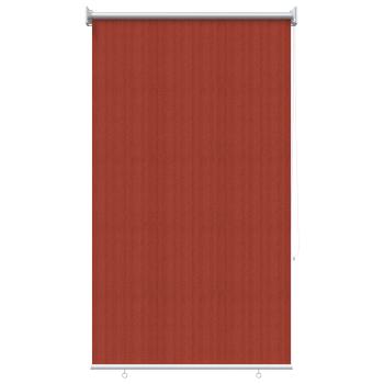 Außenrollo 90% UV-Block Terrakotta 60 x 140 cm HDPE