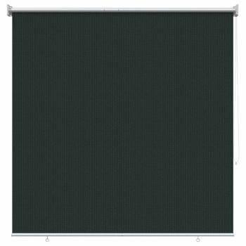 Außenrollo 90% UV-Block Dunkelgrün 140 x 140 cm HDPE