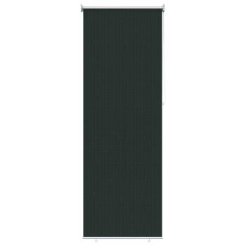 Außenrollo 90% UV-Block Dunkelgrün 80 x 230 cm HDPE