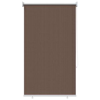Außenrollo 90% UV-Block Taupe 60 x 140 cm HDPE