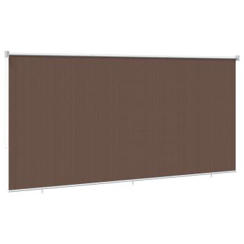 Außenrollo 90% UV-Block Taupe 240 x 140 cm HDPE