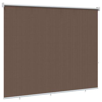 Außenrollo 90% UV-Block Taupe 140 x 230 cm HDPE