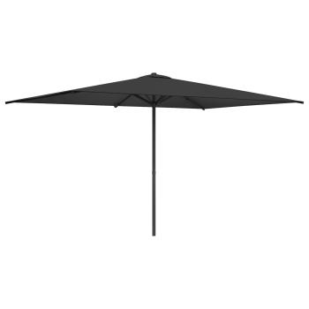 Gartensonnenschirm Rechteckig 2 x 3 m Polyester Anthrazit