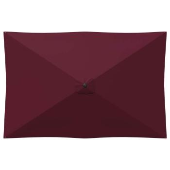 Gartensonnenschirm 200 x 300 cm Polyester Rechtwinklig
