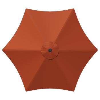 Gartensonnenschirm 230 x 230 cm Polyester Rechtwinklig