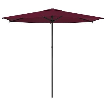 Gartensonnenschirm 270 x 270 cm Polyester Rechtwinklig