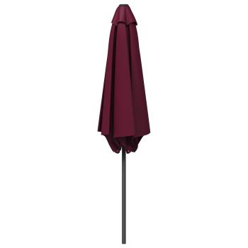 Gartensonnenschirm 270 x 270 cm Polyester Rechtwinklig