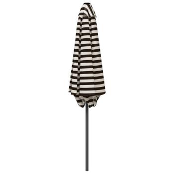 Gartensonnenschirm 270 x 270 cm Polyester Rechtwinklig