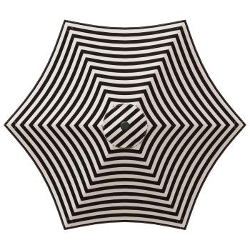 Gartensonnenschirm 270 x 270 cm Polyester Rechtwinklig