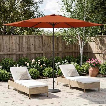 ARDEBO.de - Gartensonnenschirm 300 x 300 cm Polyester Rechtwinklig