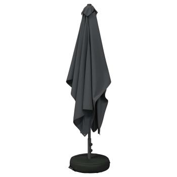 Garten-Schirm mit Fuß 200 x 300 cm Polyester Rechtwinklig