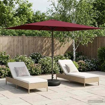 ARDEBO.de - Garten-Schirm mit Fuß 200 x 300 cm Polyester Rechtwinklig