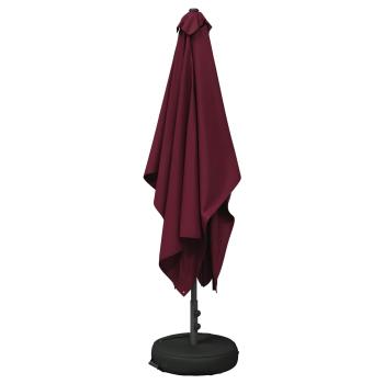 Garten-Schirm mit Fuß 200 x 300 cm Polyester Rechtwinklig