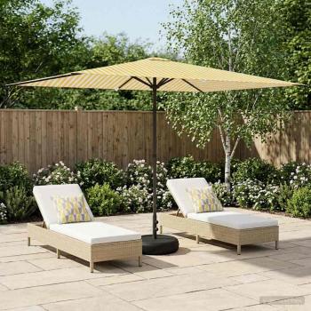 ARDEBO.de - Garten-Schirm mit Fuß 200 x 300 cm Polyester Rechtwinklig
