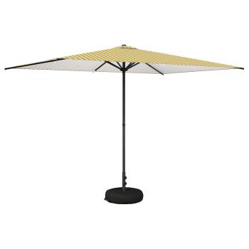 Garten-Schirm mit Fuß 200 x 300 cm Polyester Rechtwinklig