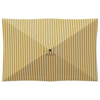 Garten-Schirm mit Fuß 200 x 300 cm Polyester Rechtwinklig