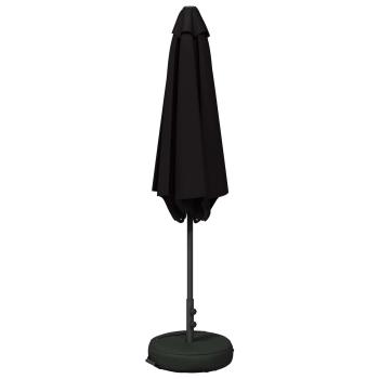 Garten-Schirm mit Fuß 270 x 270 cm Polyester Rechtwinklig