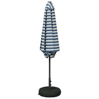 Garten-Schirm mit Fuß Rechteckig 2,7 x 2,7 m Polyester