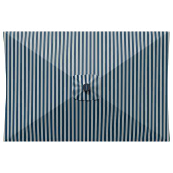 Gartenparasol mit LED-Lichtern und Sockel 200 x 300 cm