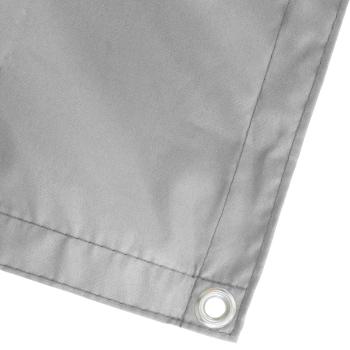 Balkon Sichtschutz 180 x 200 cm Stoff mit PU-Beschichtung