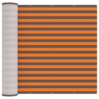 Balkon Sichtschutz 180 x 600 cm Stoff mit PU-Beschichtung