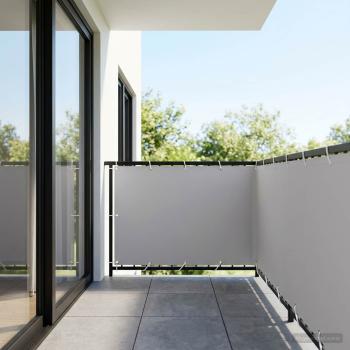 Balkon-Sichtschutz 1,2 x 15 m Stoff mit PU-Beschichtung