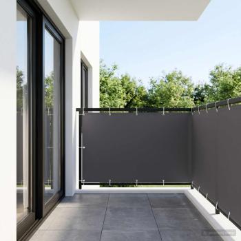 ARDEBO.de - Balkon-Sichtschutz 1,2 x 15 m Stoff mit PU-Beschichtung